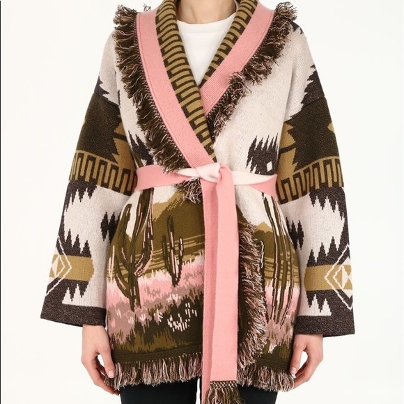Alanui Sweaters - Alanui Saguaro Lovers Cardigan